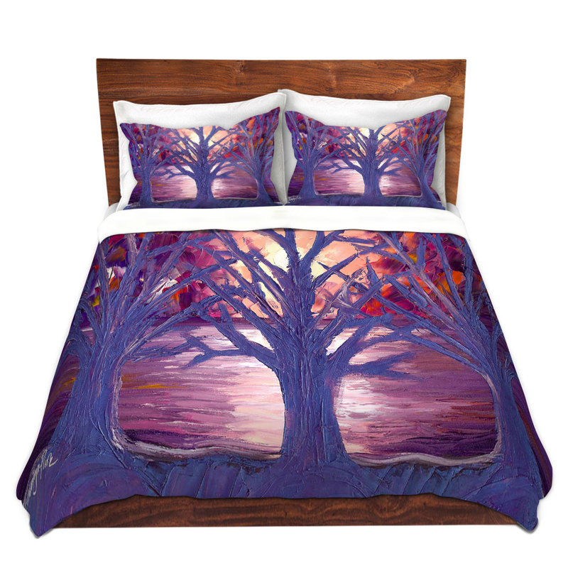 Ensemble de housse de couette moonlight whispers, 1 housse simple + 1 taie standard