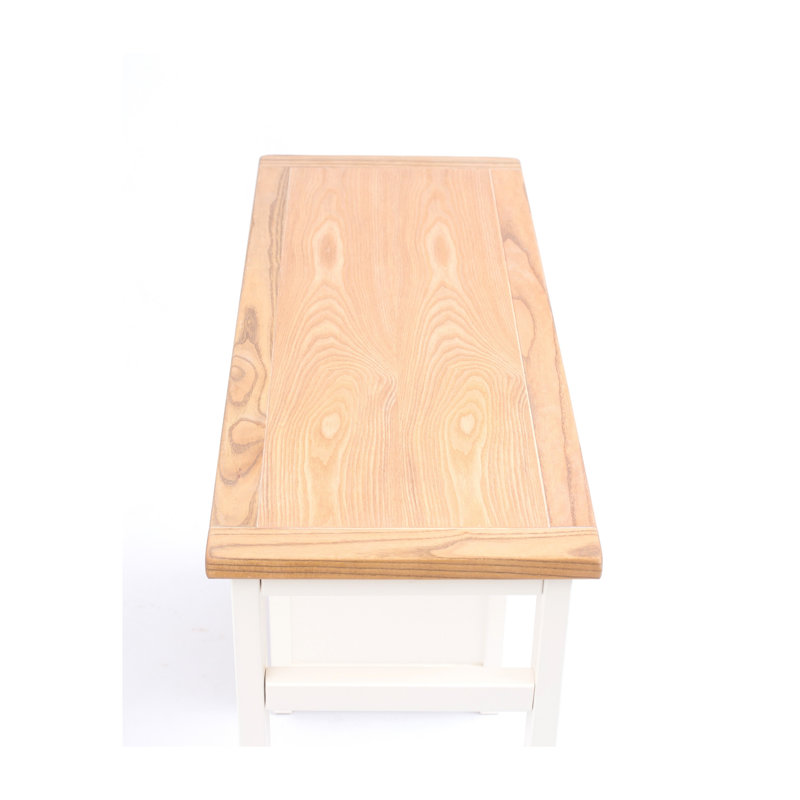 Minto Dressing Table with Mirror, Waxed Oak