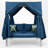 Kyelar 57.5'' Wide Patio Daybed with Cushions-459516202