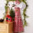 Christmas Apron Christmas Gingham Cotton Apron Sets
