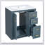 Meuble-lavabo de 30 po avec lavabo en céramique, structure en bois massif, armoire de rangement autoportante avec 3 tiroirs et portes à fermeture douce-206524163