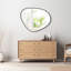 Miroir mural asymétrique pour salle de bain-99252259