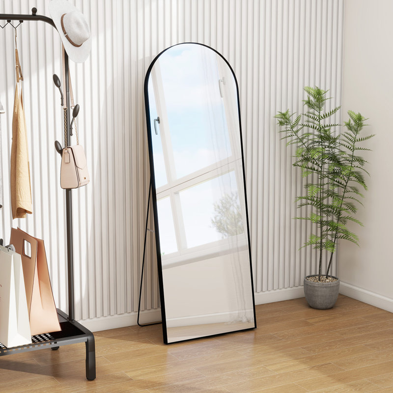 Miroir pleine grandeur, Noir, 64 po x 21 po