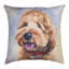 Oreiller décoratif manuel d'extérieur 18 po x 18 po Doodle Climaweave