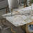 Creative Rock Plate Dining Table And Chair 8 - Person Pedestal Dining Set-101112039-101112042