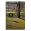 Art mural en verre épique «Tree Tire Swing» par Marian Parsons, 12 po x 16 po