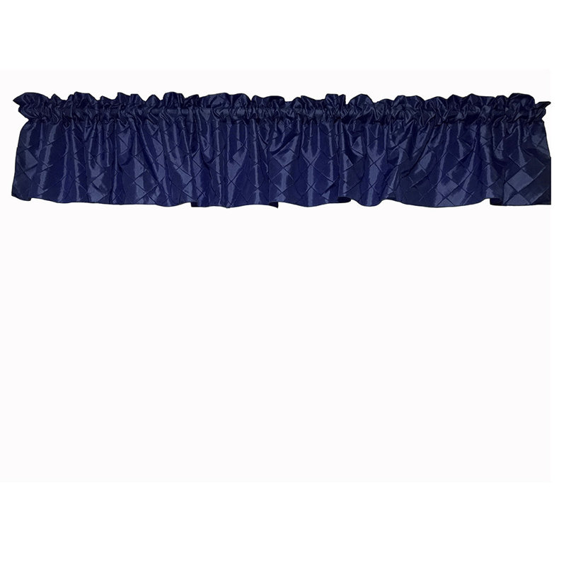 Cantonnière sur mesure l 52 po, L 52 po x L 24 po, Bleu marine