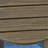 Outdoor 16" Acacia Wood Side Table, Gray Finish-1402763395
