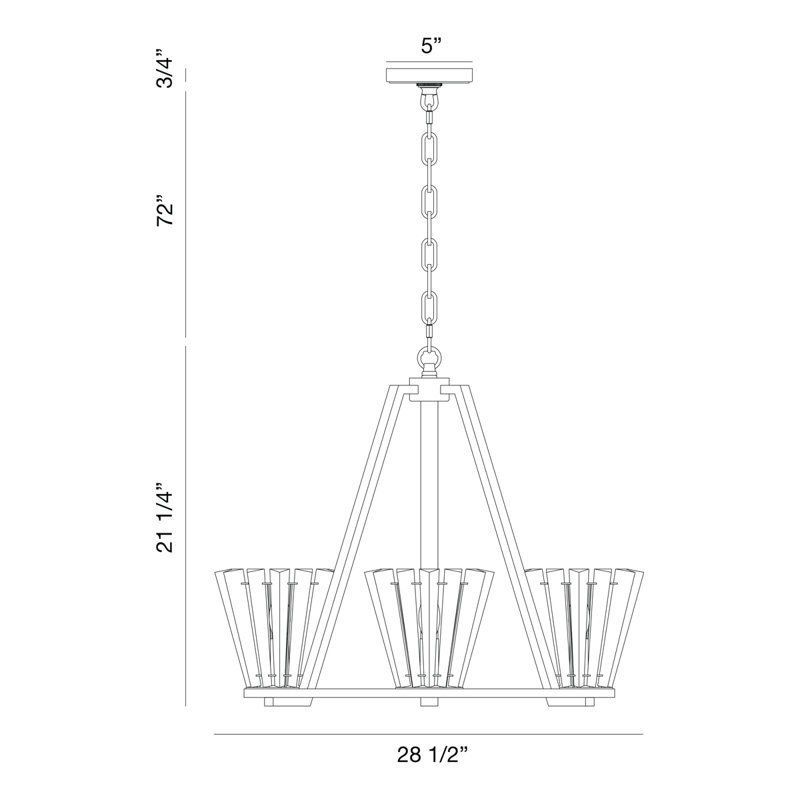 Lustre 3lt, chrome