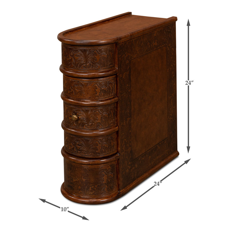 Solid Wood End Table