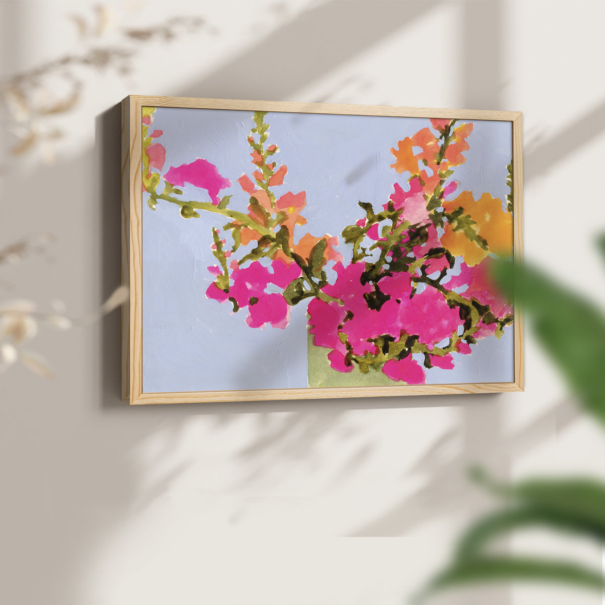 Winston Porter Saturated Spring Blooms II -Framed Print - Restickable ...