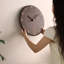 Solid Wood Analogue Wall Clock-422445450