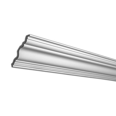 Plain 3 15/16"H x 94 1/2"W x 3 15/16"D Crown Moulding