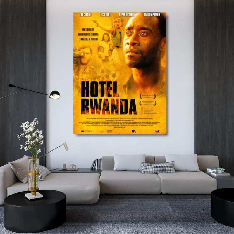 Hôtel Ruanda, H 47 po x l 36 po