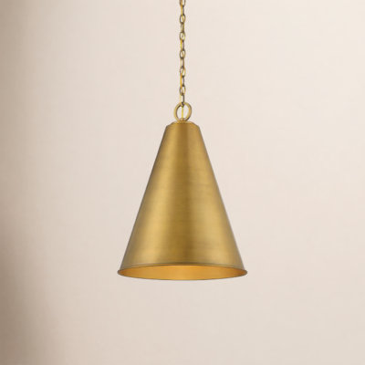 Grenadine Single Light Metal Dimmable Pendant