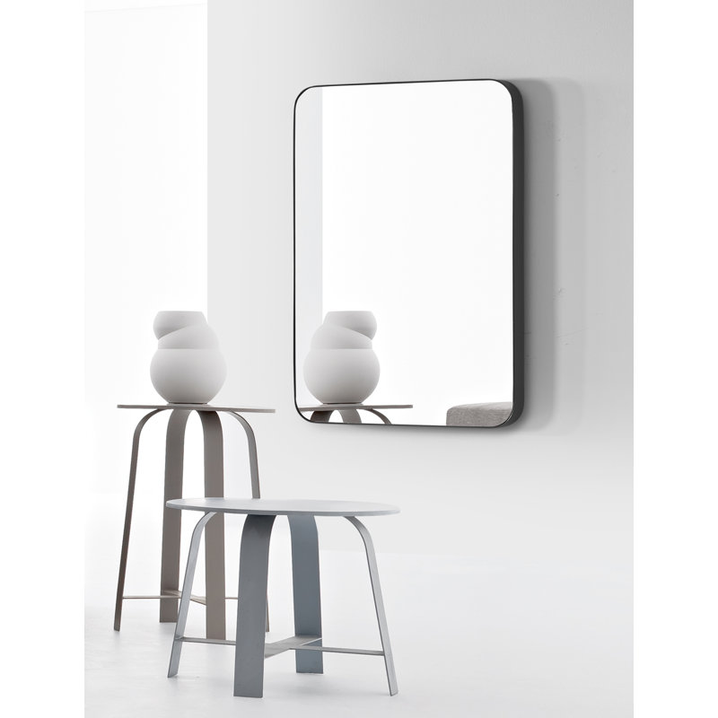 Dunstall Metal Mirror, 30" x 22", Black