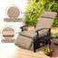 Chaise de patio inclinable avec coussins-528985590