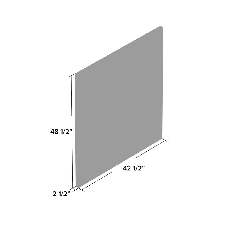 Miroir mural traditionnel, H 48,75 x l 42,75 po