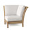 Chelsea Outdoor Teak Corner Wedge Lounge Chair