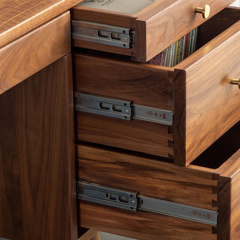 Bureau créatif de style européen, H 29,53 po x l 62,99 po x P 27,56 po