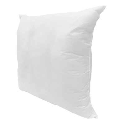 Coussin intérieur / extérieur en polyfill blanc