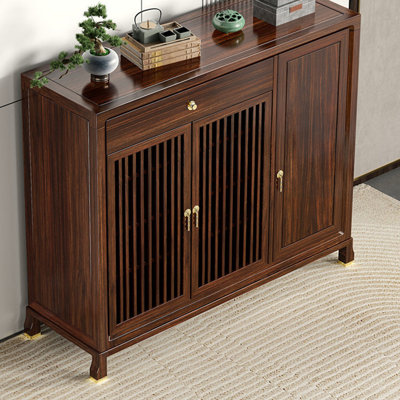 Classic Chinese style storage shoe cabinet