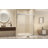 Tempered Glass With Explosion Proof Film, Aluminum Frame Double Sliding Shower Door, "1/4 (6 Mm), Stainless Steel Handle,Brushed Nickel-121059696