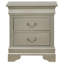 Table de chevet 2 tiroirs, table de chevet, table de chevet-129937628