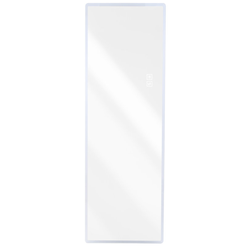 Miroir pleine grandeur de grande taille avec éclairage à DEL - 65 po x 21,7 po - idéal pour la chambre à coucher, le vestiaire, les luminaires de salle de bain de 21 po et 21,7 po pour l'hôtel