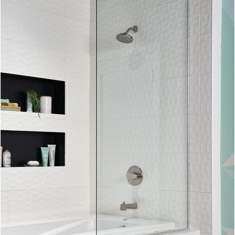 Xander Tub & Shower Faucet, Stainless