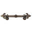 Charlemagne 4 inches c.c. pull with large Fleur De Lysin Satin-1165544010-1165544011
