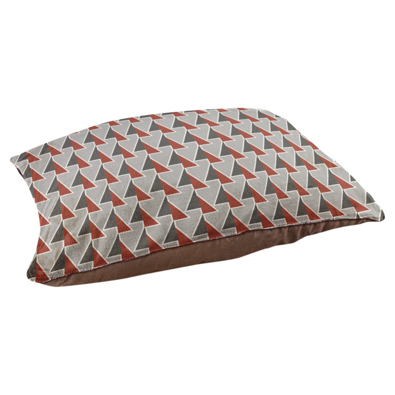 Coussin pour chien Chen, Moyen (l 40 po x P 6,5 po x H 30 po), Rouge