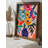 Elegant Decorative Framed MDF Painting, 13.8 x 18.5 x 0.1 inches | 100% MDF with 3 mm Thickness, 100% Pine Wood Frame | UV Printed Artwork for Stylish Home Decor, Perfect for Living Room or Office