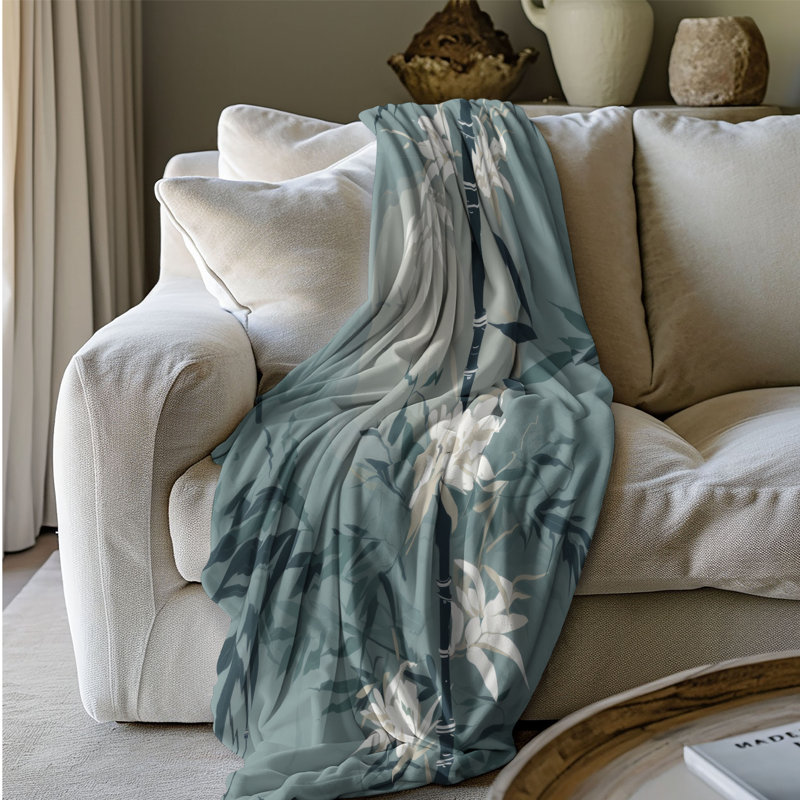 Bambou tissé - couverture 1 pièce, L 60 po x l 50 po