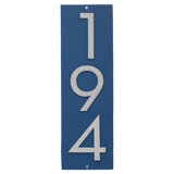 Floating 1-Line Wall Address Plaque