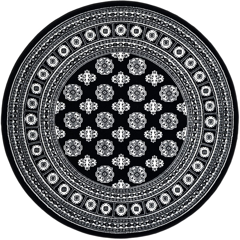  Balikh Tekke Rug, Round 5'3"