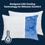 Down Illusion Polyester Hypoallergenic Medium-Firm Cooling Pillow-702325017