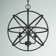 Myer 3 - Light Geometric Cage Chandelier