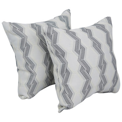 Geometric Reversible Throw Pillow