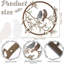 Décoration murale en métal, oiseau sur une branche d'arbre, décoration pour salon, chambre à coucher, bureau, maison, pendaison de crémaillère, décor de fête (couleur foncée)-1792274679