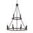 Finchley 12 - Light Living Room Steel Dimmable Candle Style Wagon Wheel Chandelier UL Certified-189701411