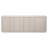 Baileigh Rectangular TV Stand for TV's up to 75" in Alder White-591748317