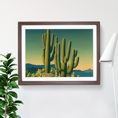 Wild Cactus - Framed Print