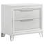 Ensemble de chambre à coucher 4 pièces Marmore - blanc-106873657