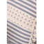 Arum Striped White Square Cushion Cover-427090001