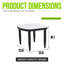 Table d'appoint Modern Modern Elegance Arc