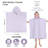 Extli Cotton Terry Cloth Above Knee Kids Unisex Bath Towels with Pockets and Hood-1574433261-1497496998