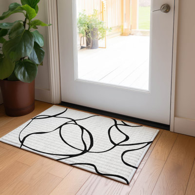 Tapis intérieur / extérieur lavable à la machine Chayden ACN999
