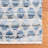 Lilliana Hand-Woven Flatweave Ivory/Blue Area Rug-2004406794