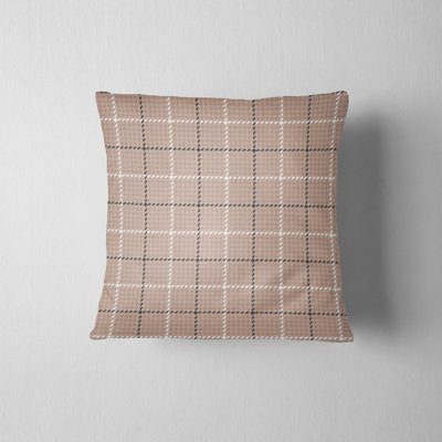 Housse de coussin Santa Plaid